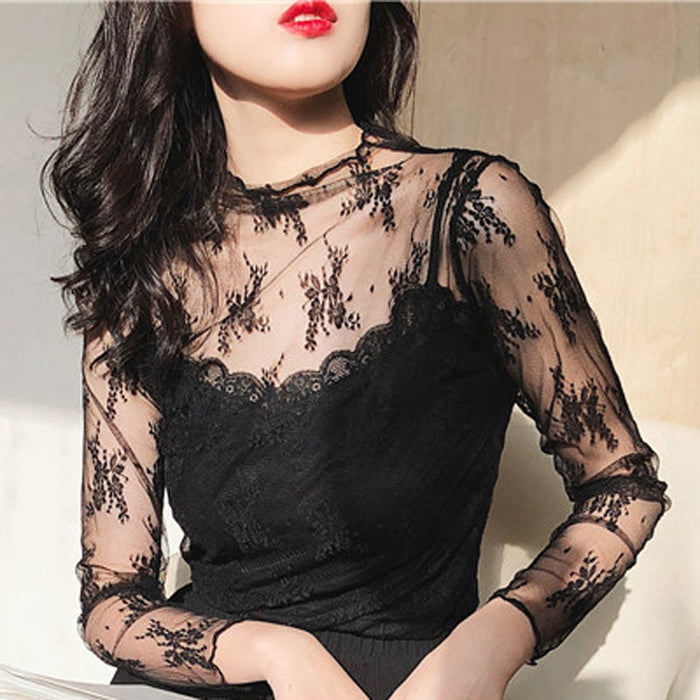 VenusFox Off shoulder lace Nightgown Sexy Lingerie
