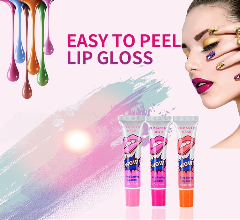 Easy Peel Off Long Lasting Lip Gloss Mask Waterproof