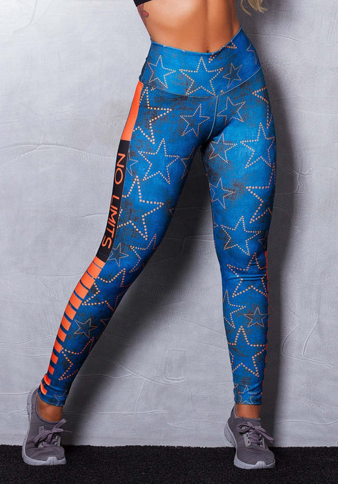 VenusFox Sports Printing Style High Waist Leggings