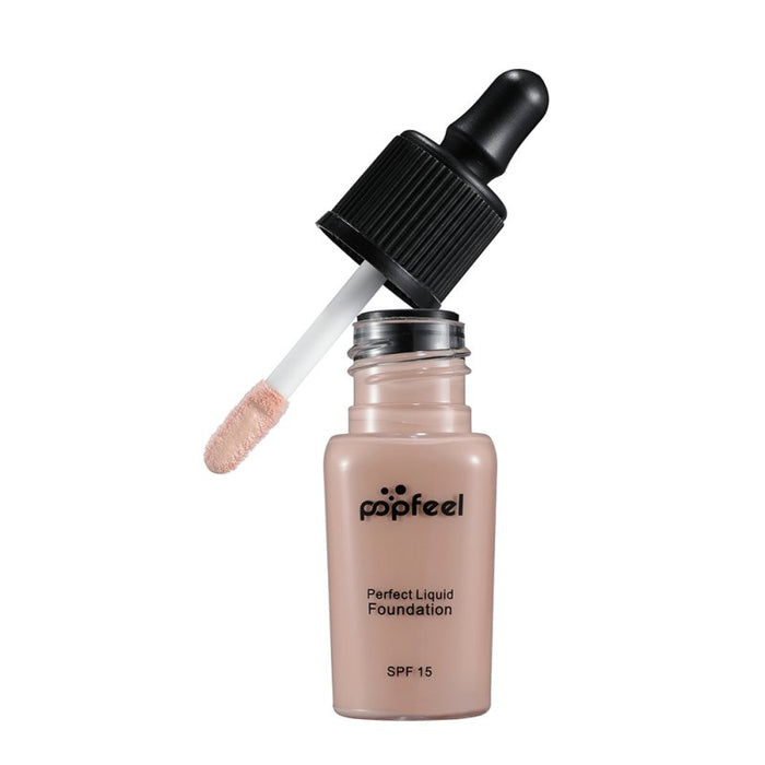 6 Colors SPF 15 Perfect Base Foundation Waterproof Makeup Face Concealer Foundation Cream