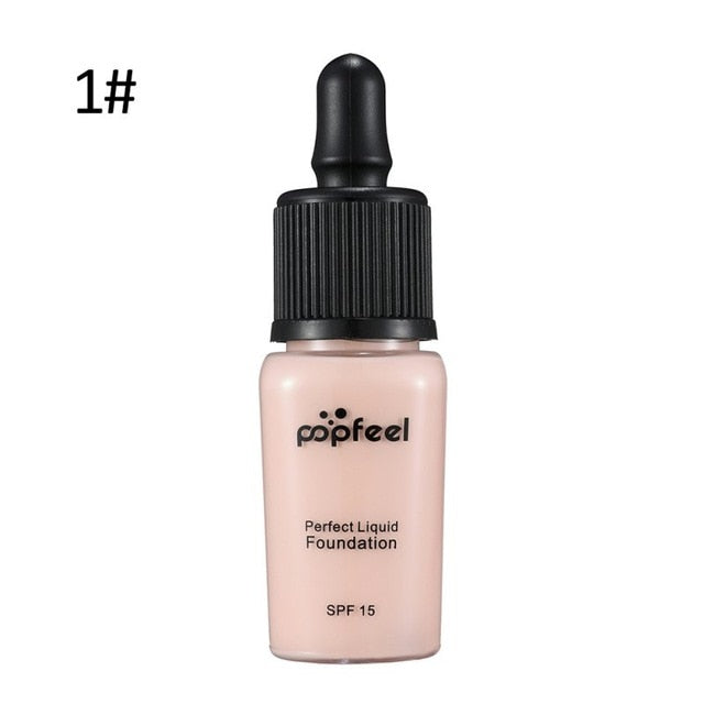 6 Colors SPF 15 Perfect Base Foundation Waterproof Makeup Face Concealer Foundation Cream