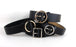 Fashion Simple Circle Pin Gold Buckles Wild  Belt  for women