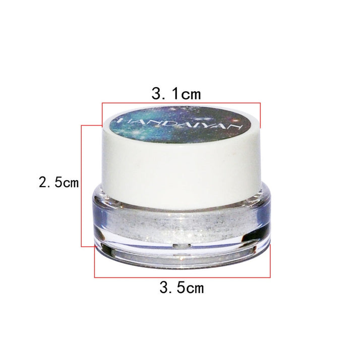 5 Colors Makeup Glitter 1Box Multifunctional Highlight Powder Eyeshadow