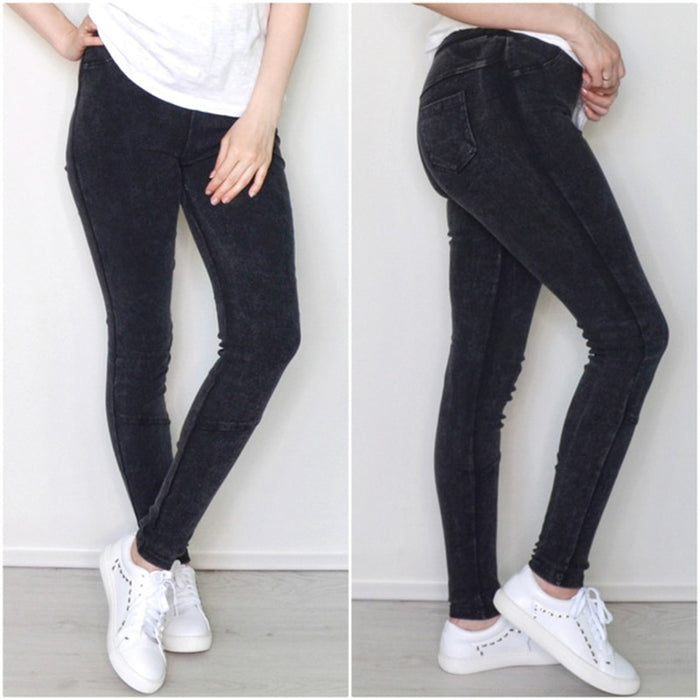 VenusFox Fashion Casual Skinny Stretch Denim Jeans