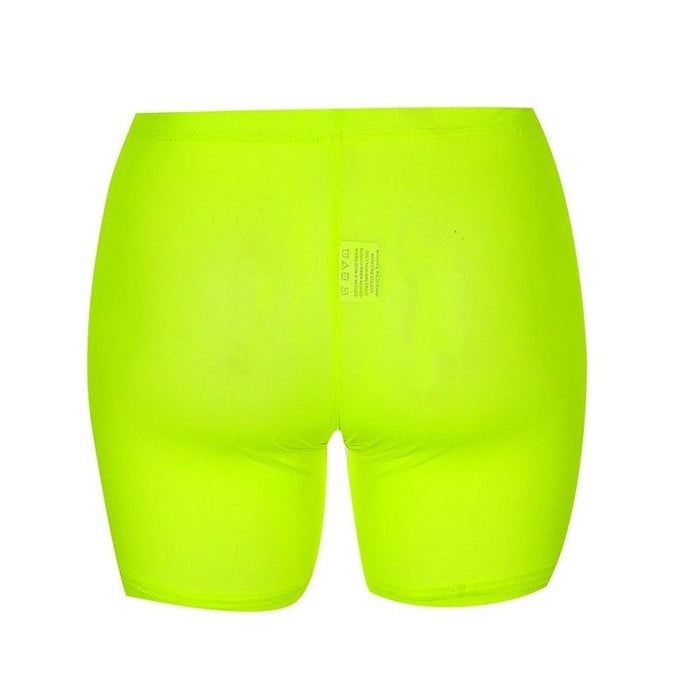High Waist Beach Hot Shorts Solid Color