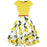 VenusFox Vintage Retro 50s Floral Pin up dress