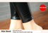 VenusFox Fashion Leather Fleece High Waist Leggings