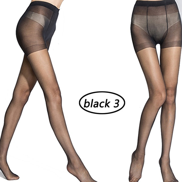 VenusFox Women Lingerie Nylon High Elastic Thin Stockings Pantyhose