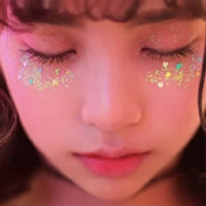 Glue Glitter Eye Makeup Art For Party Club