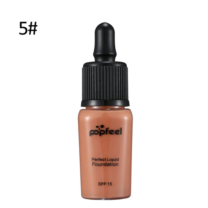 6 Colors SPF 15 Perfect Base Foundation Waterproof Makeup Face Concealer Foundation Cream