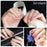 finished Gray matte false nails 24pcs Square head Matte Fake Nails