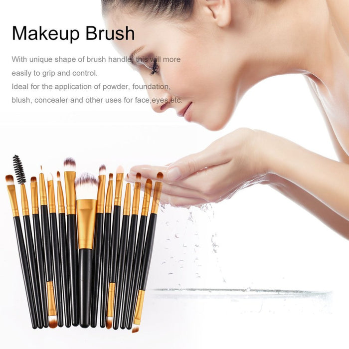VenusFox Exclusive 15 piece Makeup Brush Kit