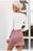 VenusFox sexy high waist split suede skirt