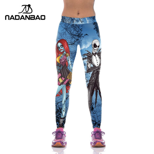 VenusFox Digital Print Leggings Plus Size