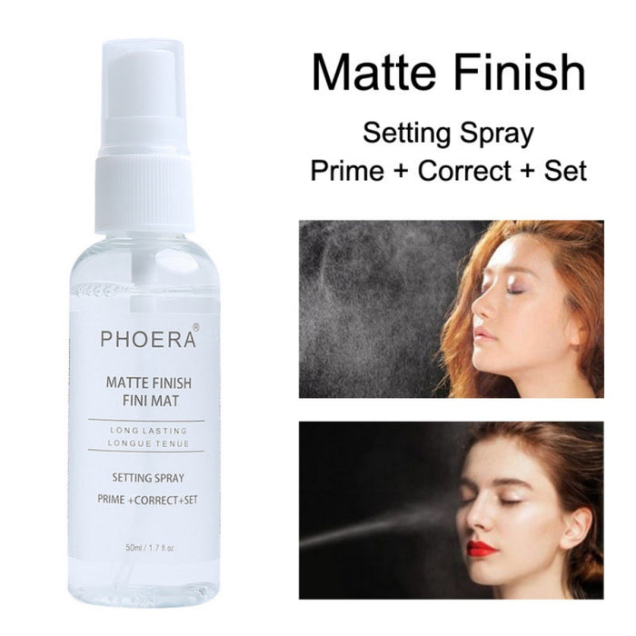 50ml Face Matte Moisturizing Finish Setting Oil-control Long Lasting Make Up Spray