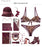 VenusFox Luxury Embroidery Lace Bra Bow and Panty Set