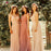 VenusFox Blush Pink Bridesmaid Dresses