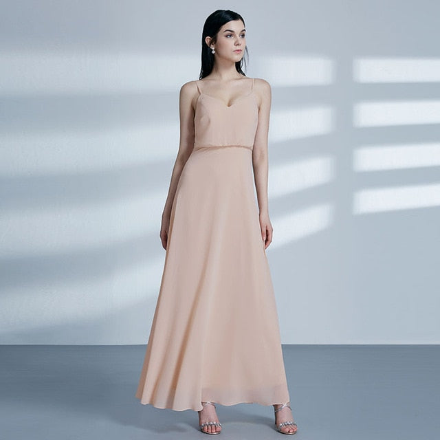 VenusFox Blush Pink Bridesmaid Dresses