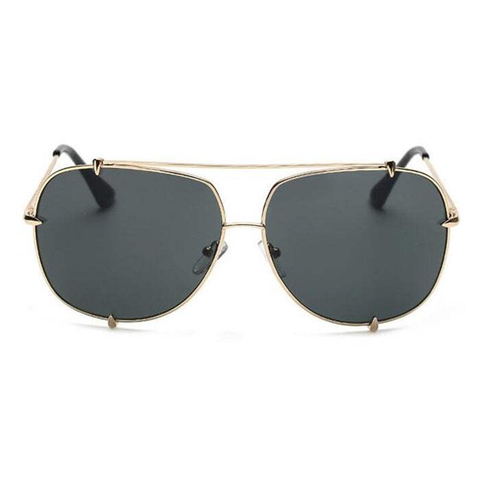 Fashion Oversized Pilot Sunglasses UV400 Retro Big Frame Sun Glasses