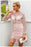 VenusFox Womens Elegant lace High waist long sleeve party sexy dress