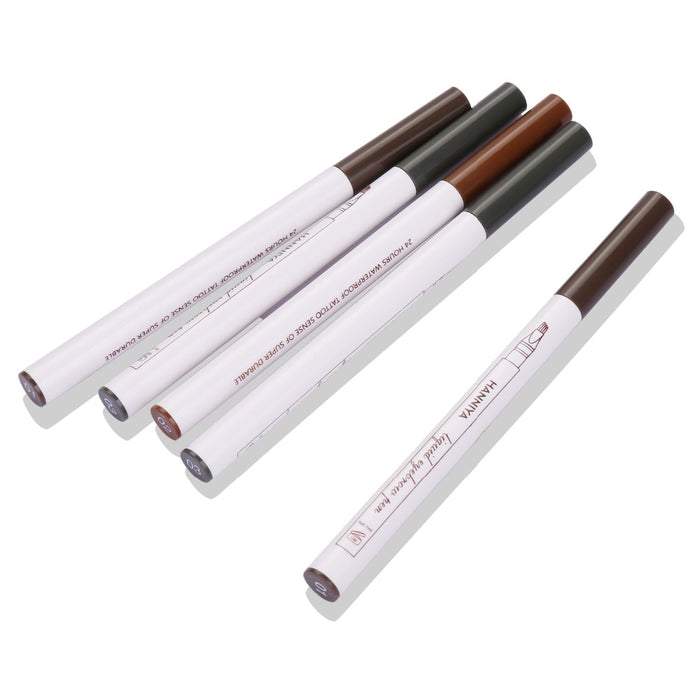 3 colors microblading eyebrow tattoo pen  Natural Long Lasting  Waterproof  Eye brow Pencil