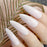 Extra Long Pointed Pre-designed Nails Black White Zebra Bent Press On Nails including glue sticker