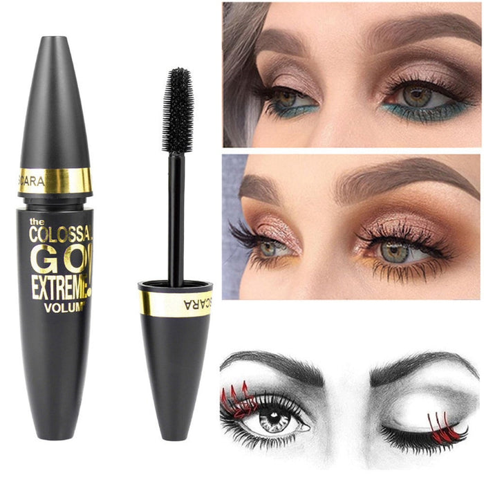 1PC Black Mascara Makeup Eyelash Waterproof Extension Curling Eye Lashes Cosmetic
