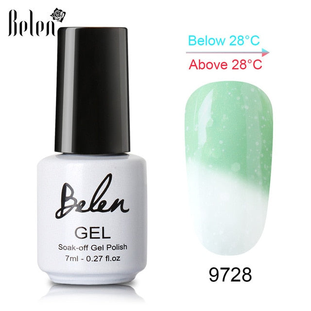 3 Color/ 2 Color Thermal Nail Gel Polish 7ml Temperature Color Changing