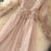 VenusFox Women High Waist Slim Sweet Gauze Lace Floral Long Sleeve Pleated Dress Two Piece