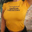 VenusFox Written And Directed Quentin Tarantino Yellow T Shirt