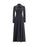 VenusFox vintage long sleeve maxi elegant dress with pocket