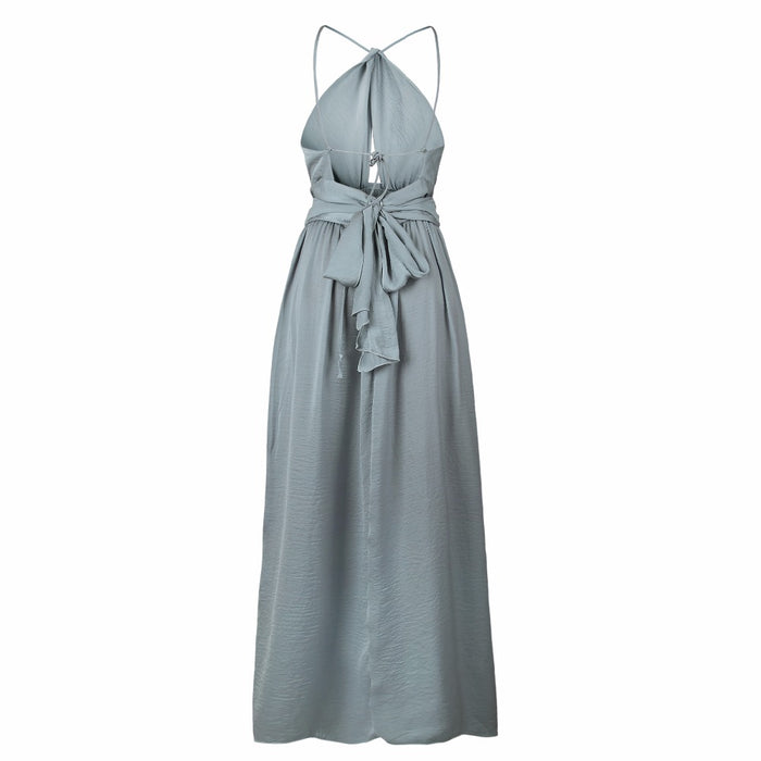VenusFox Casual Sleeveless Vintage Loose Maxi Dress