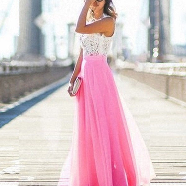 VenusFox Sweet Elegant Lace Dress