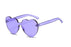 Fashion cute sexy retro Love Heart  Rimless Sunglasses UV400