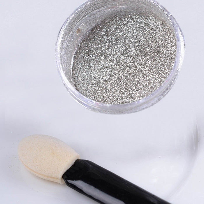 Women DIY Gel Polish Mirror Powder Effect Nails glitter Pigment