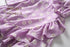 VenusFox Vintage Sexy Long Sleeve Ruffle Dress