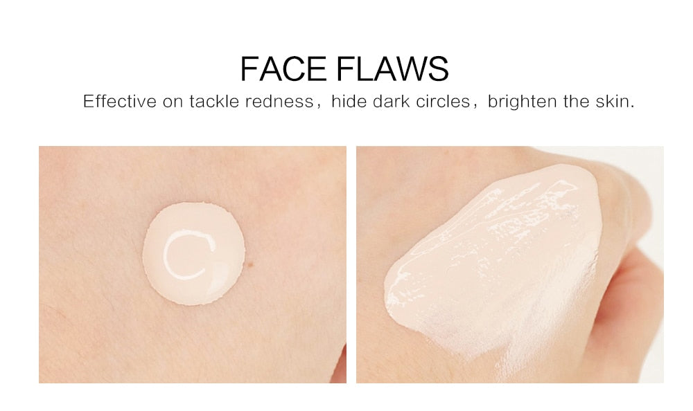 Face Foundation Cream Base Matte Finish Liquid Concealer