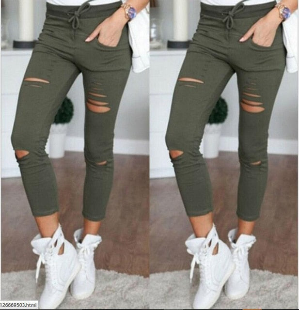 VenusFox High Waist Skinny Jeans