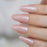 24pcs Natural Ombre French Ballerina Fake Nail