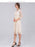 VenusFox Women Vintage Elegant Sweet Lace Solid Lace Dress