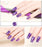 8ML Diamond UV LED Lamp Nail Gel Bling Glitter Soak Off Semi Permanent Gel Nail Polish