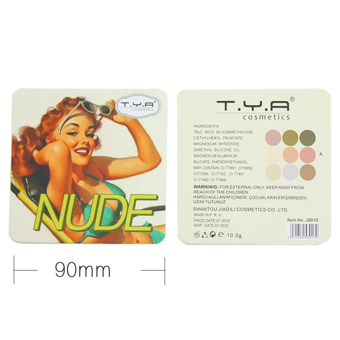 Matte Eyeshadow Palette Nude Minerals Professional Eye Shadow Powder Pigment  Waterproof Matte Makeup