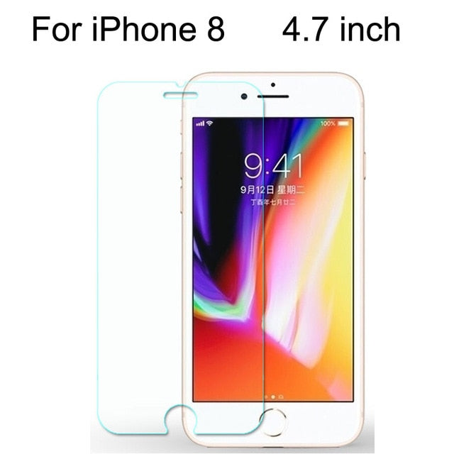 Tempered Glass Screen Protection For iPhone