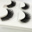 3 Pairs natural false eyelashes thick makeup real 3d mink lashes soft eyelash extension