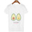VenusFox Womens Cartoon Avocado Vegan Short Sleeve T-shirt