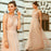 VenusFox Blush Pink Bridesmaid Dresses