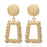 Vintage gold color Geometric Earrings