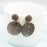 Vintage gold color Geometric Earrings