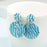 Vintage gold color Geometric Earrings
