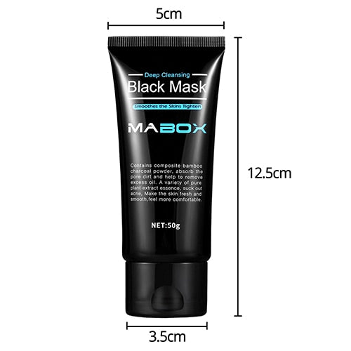 Peel Off Bamboo Charcoal Purifying Blackhead Remover Deep Cleansing Mask